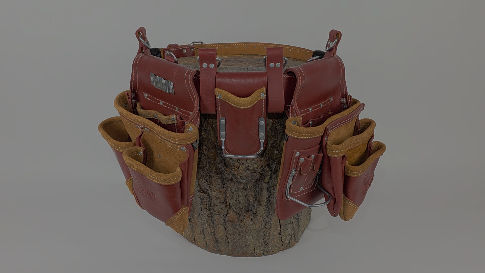 TRUTUCH Grain Leather Tool Belt | Tool Rig Set | Tool Pouch